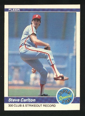 1984 Fleer #642 Steve Carlton IA