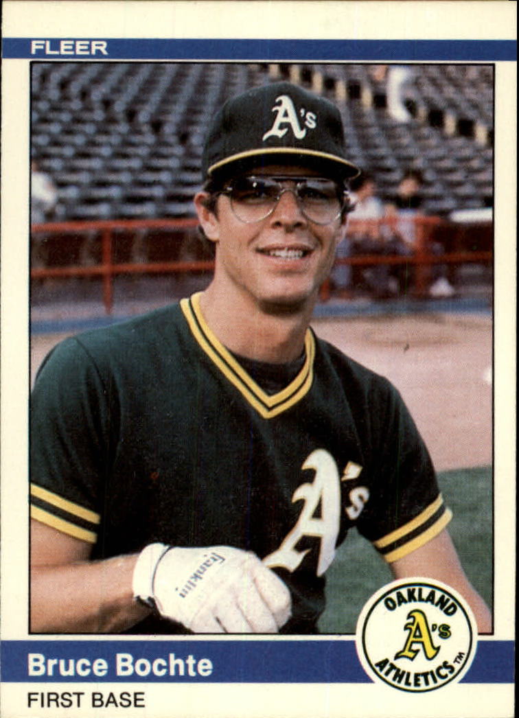 1984 Fleer Update #U13 Bruce Bochte