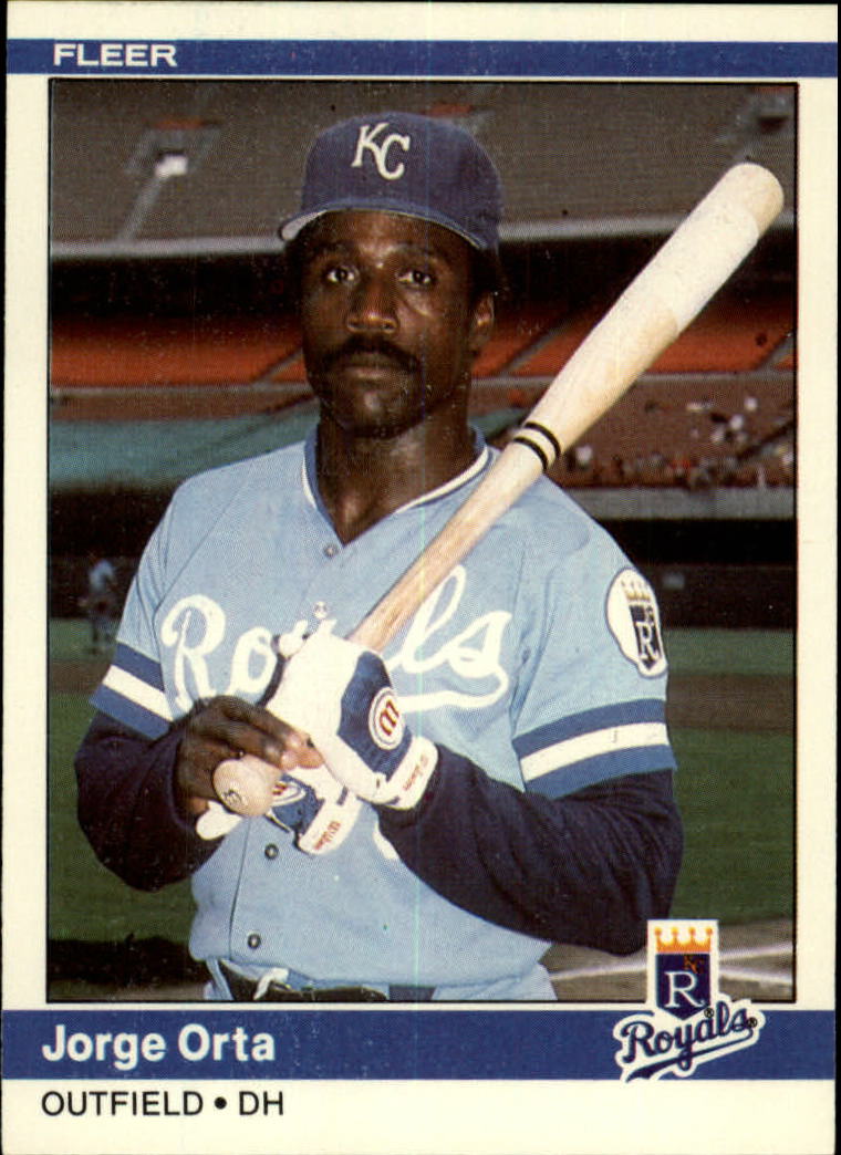 1984 Fleer Update #U86 Jorge Orta