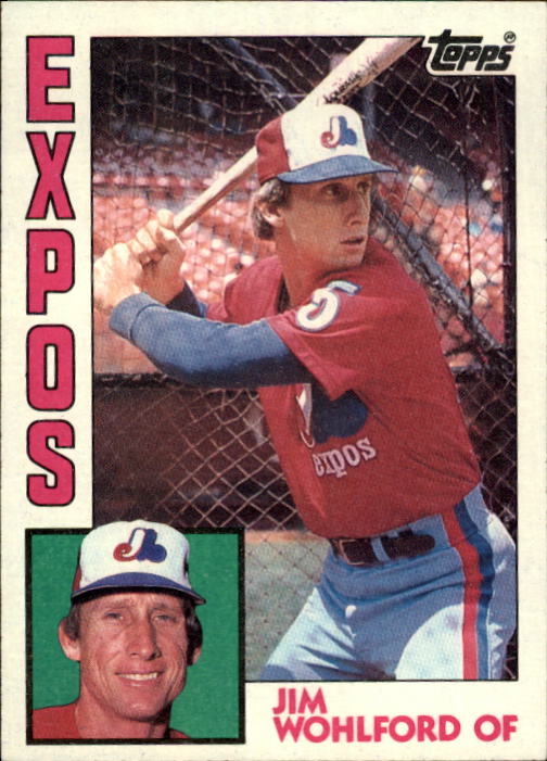 1984 Topps #253 Jim Wohlford