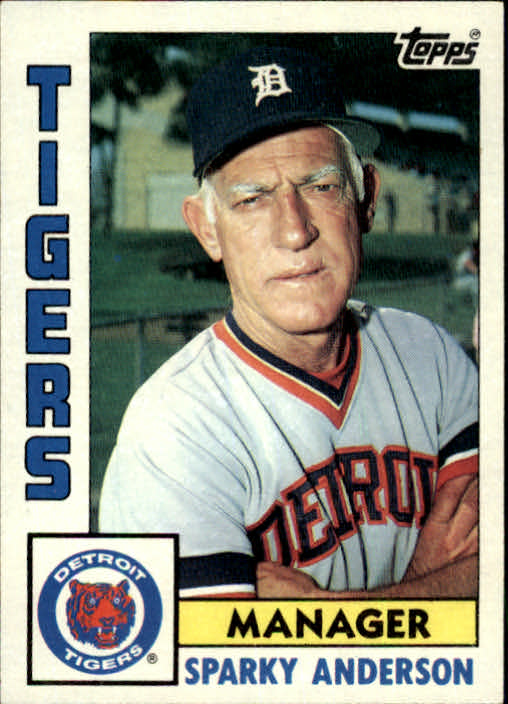 1970 TOPPS Baseball #181 Sparky ANDERSON Cincinnati Reds VG+/EX