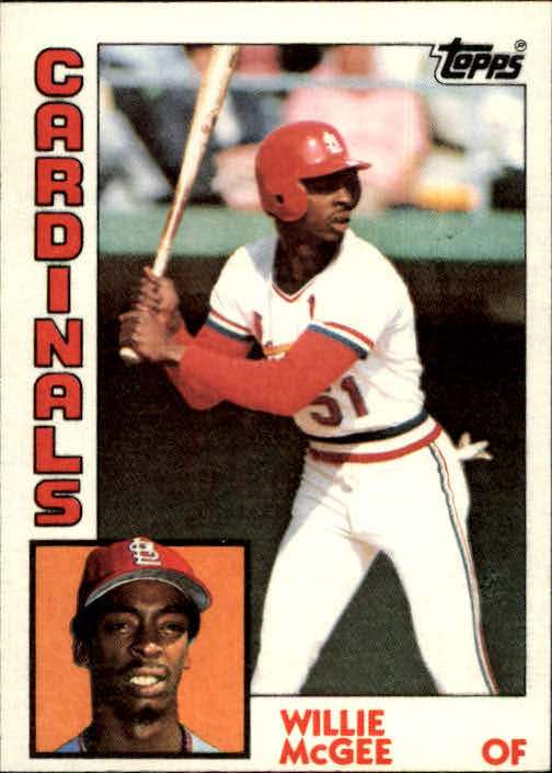 1984 Topps #310 Willie McGee