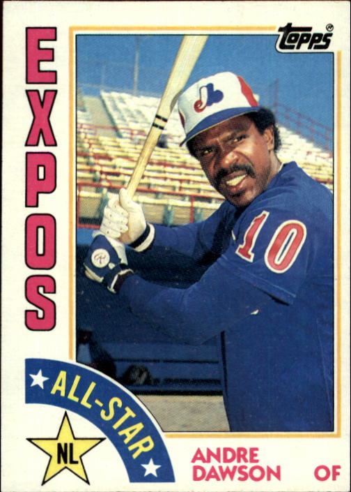 1984 Topps #392 Andre Dawson AS