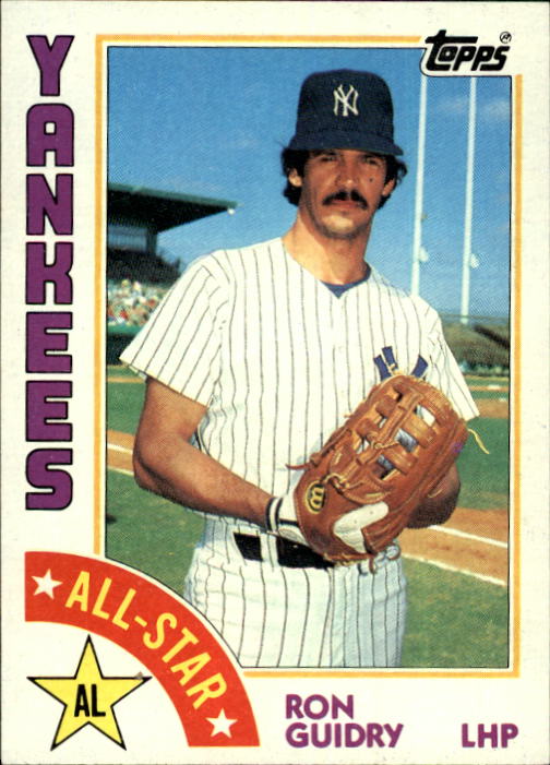 1984 Topps #406 Ron Guidry AS