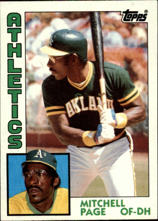 1984 Topps #414 Mitchell Page