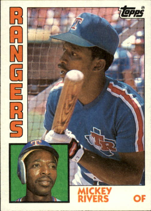 1984 Topps #504 Mickey Rivers