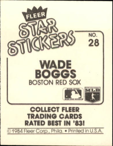 B5769- 1984 Fleer Stickers Baseball Card #s 1-126 -You Pick- 15+ FREE US SHIP - Picture 51 of 231