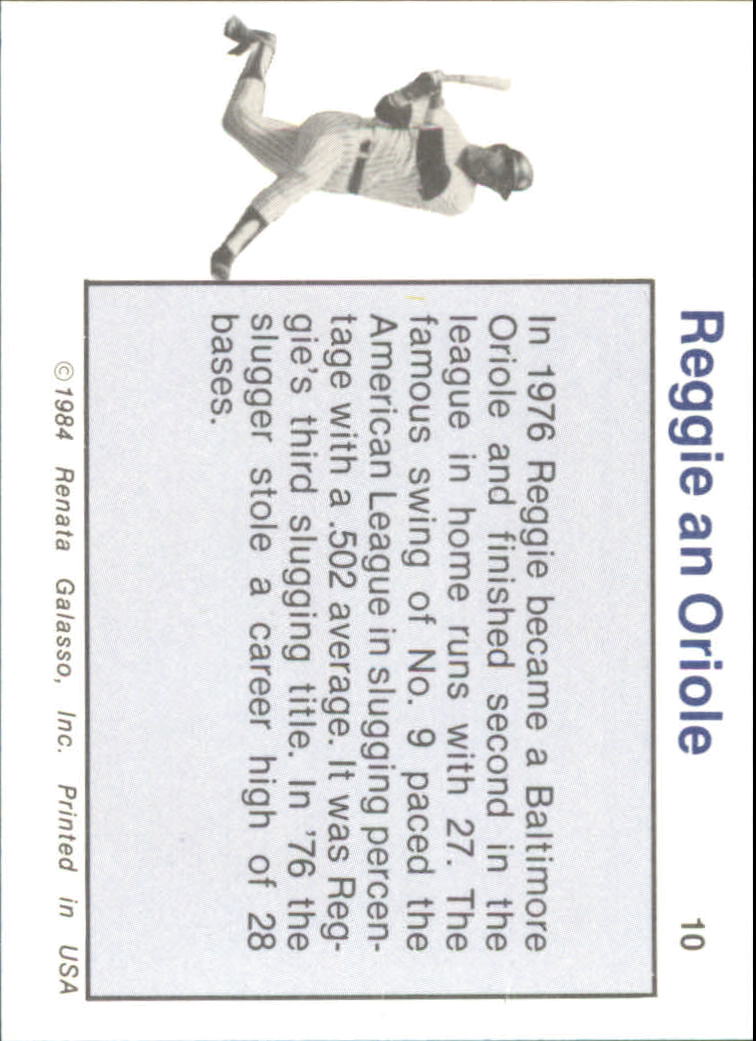 B3275- 1984 Galasso Reggie Jackson Card #s 1-30 -You Pick- 15+ FREE US SHIP - Picture 21 of 61