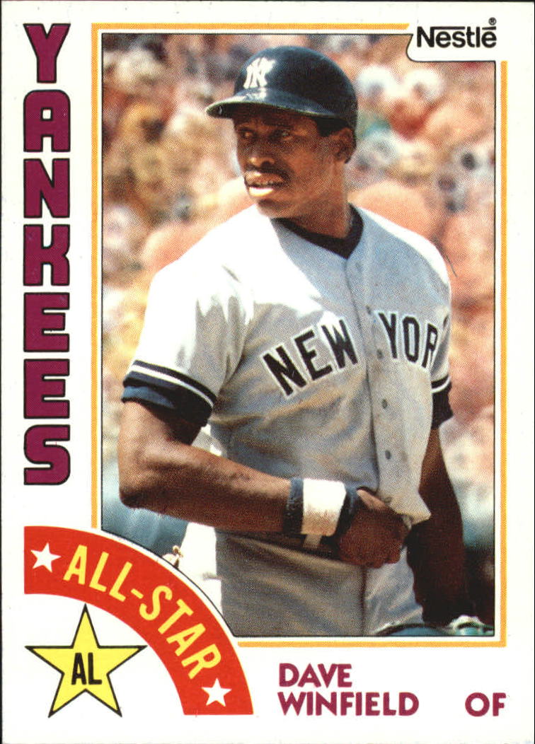 1984 Nestle 792 #402 Dave Winfield AS