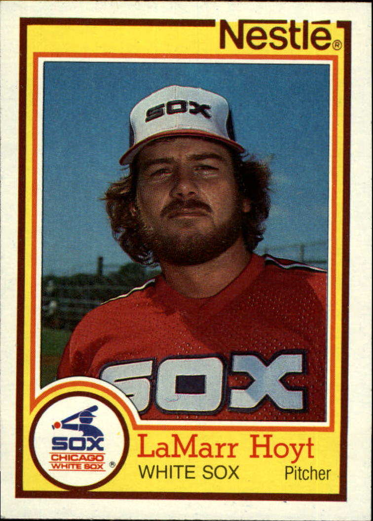 1981 DONRUSS LAMARR HOYT . CHICAGO WHITE SOX #160