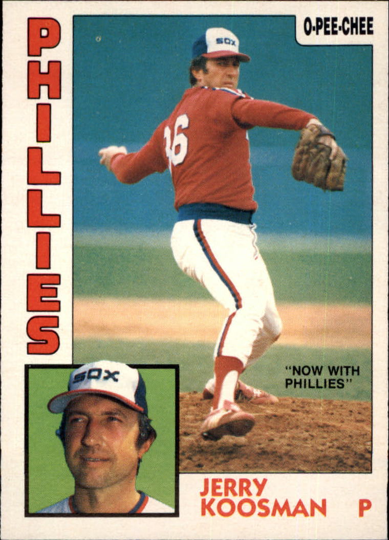 1984 O-Pee-Chee #311 Jerry Koosman/Now with Phillies