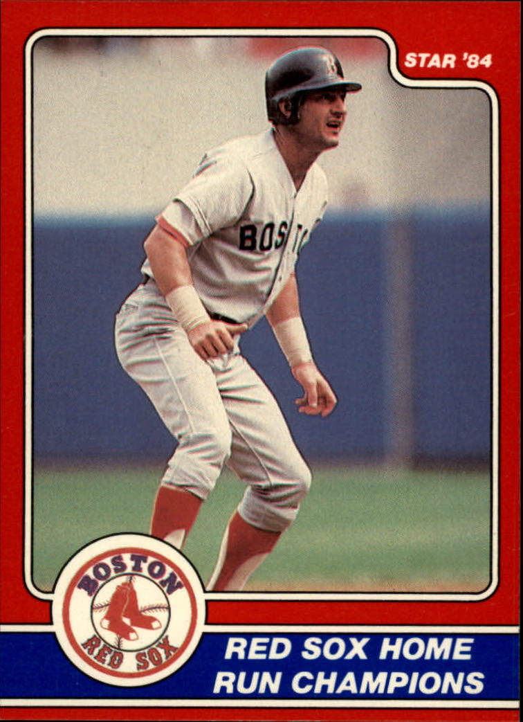 1984 Star Yastrzemski #20 Carl Yastrzemski/Red Sox Home Run Champions