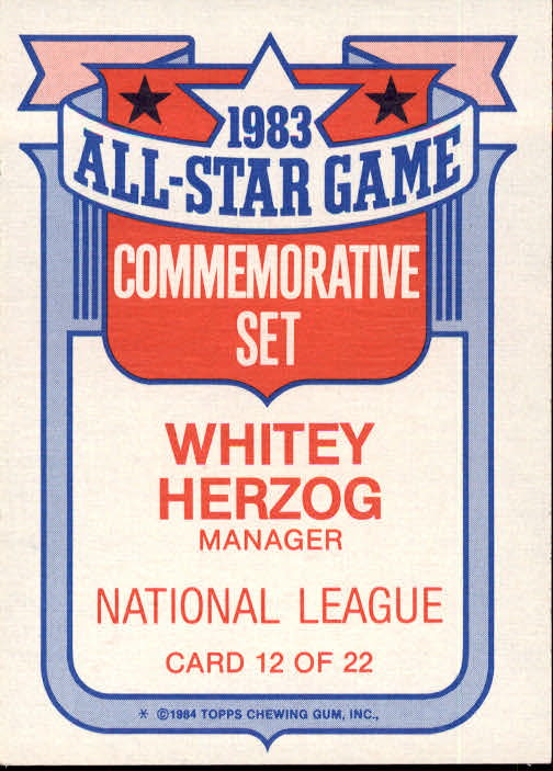 1984 Topps Glossy All-Stars Baseball Cards - Picture 15 of 29