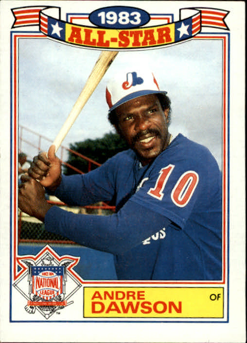1984 Topps Glossy All-Stars #18 Andre Dawson