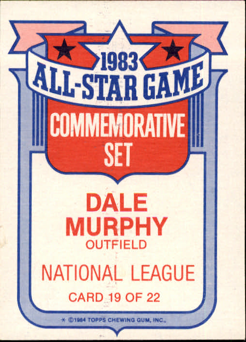 1984 Topps Glossy All-Stars Baseball Cards - Picture 27 of 29
