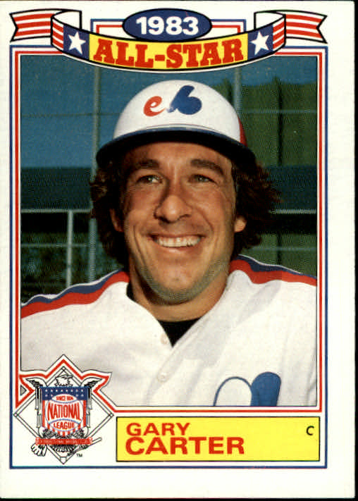 1984 Topps Glossy All-Stars #20 Gary Carter