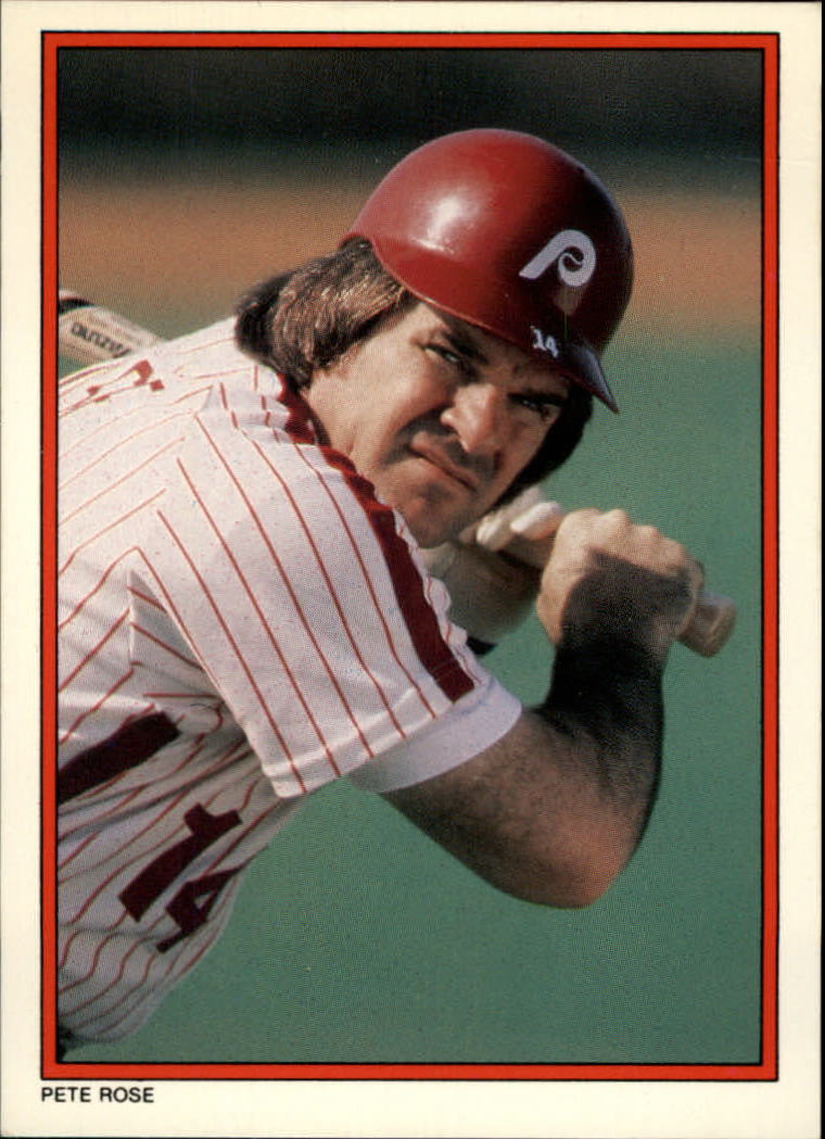1984 Topps Glossy Send-Ins #1 Pete Rose