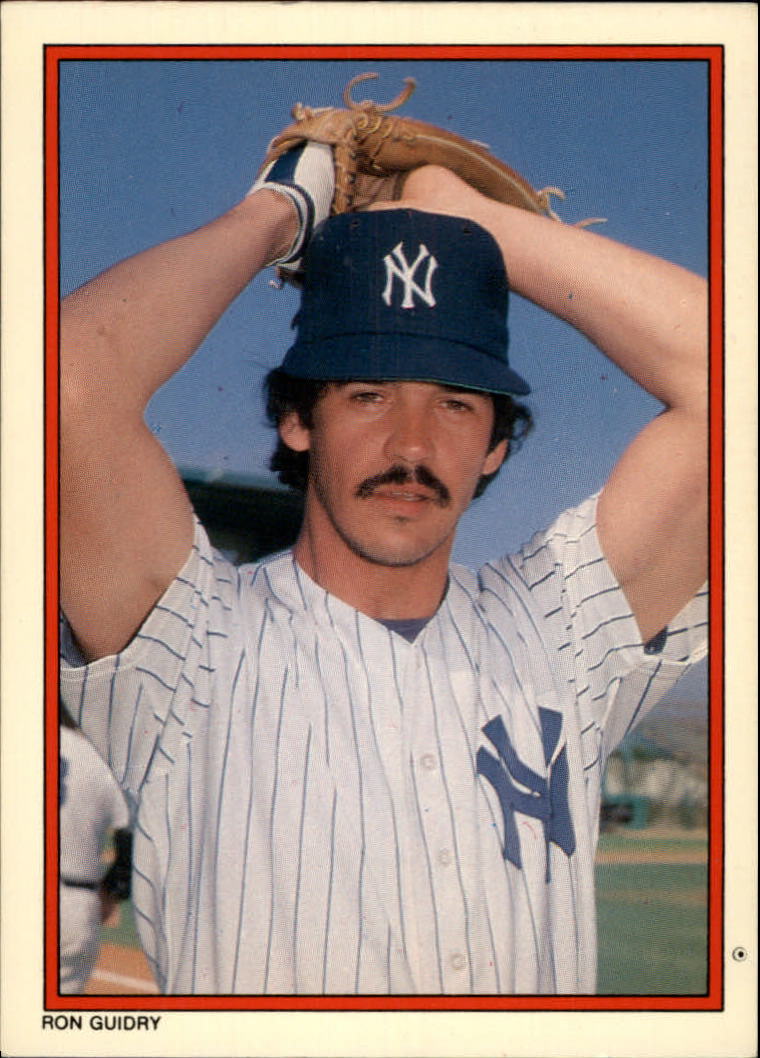 1984 Topps Glossy Send-Ins #14 Ron Guidry