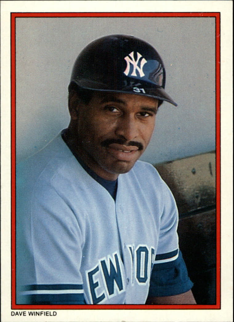 1984 Topps Glossy Send-Ins #16 Dave Winfield