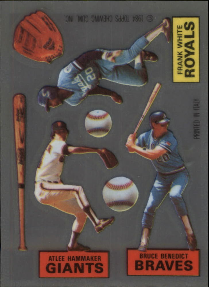 B6721- 1984 Topps Rub Downs Baseball Cards 1-32 -You Pick- 15+ FREE US SHIP - Picture 6 of 25