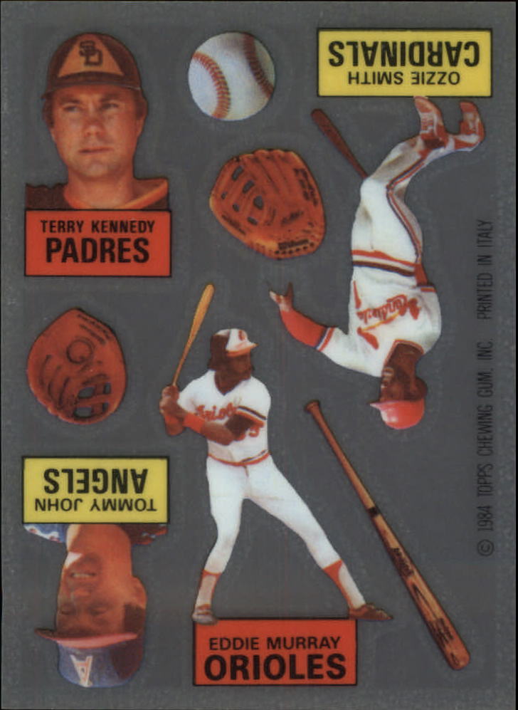 B6721- 1984 Topps Rub Downs Baseball Cards 1-32 -You Pick- 15+ FREE US SHIP - Picture 23 of 25