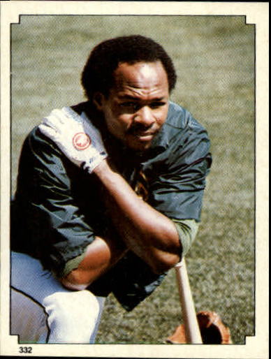 1984 Topps Stickers #332 Dwayne Murphy