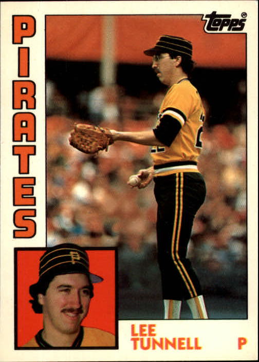 1984 Topps Tiffany #384 Lee Tunnell