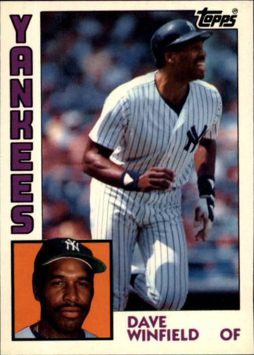 1984 Topps Tiffany #460 Dave Winfield
