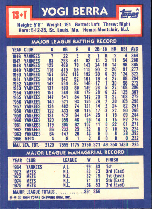 B1179- 1984 Topps Traded BB Card #s 1-132 +Rookies -You Pick- 15+ FREE US SHIP - Picture 27 of 223