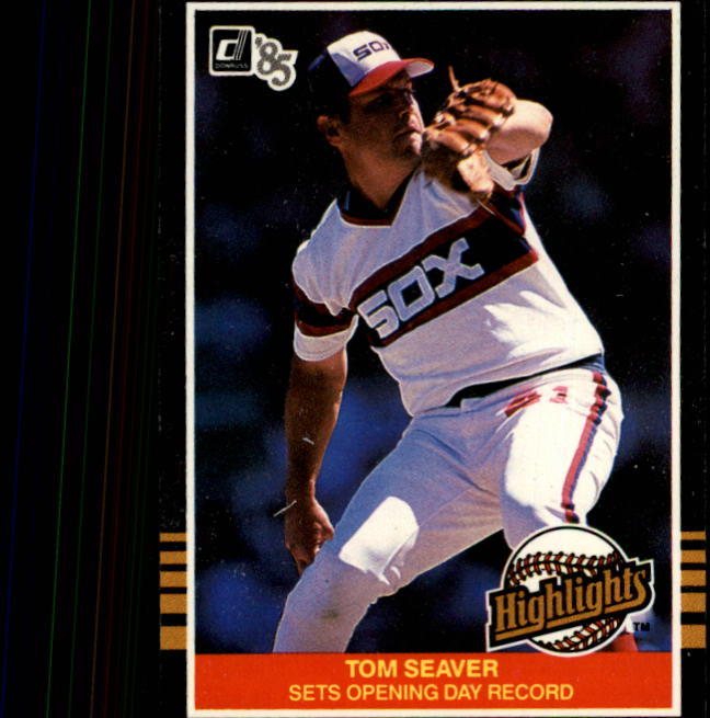 1985 Donruss Highlights #1 Tom Seaver