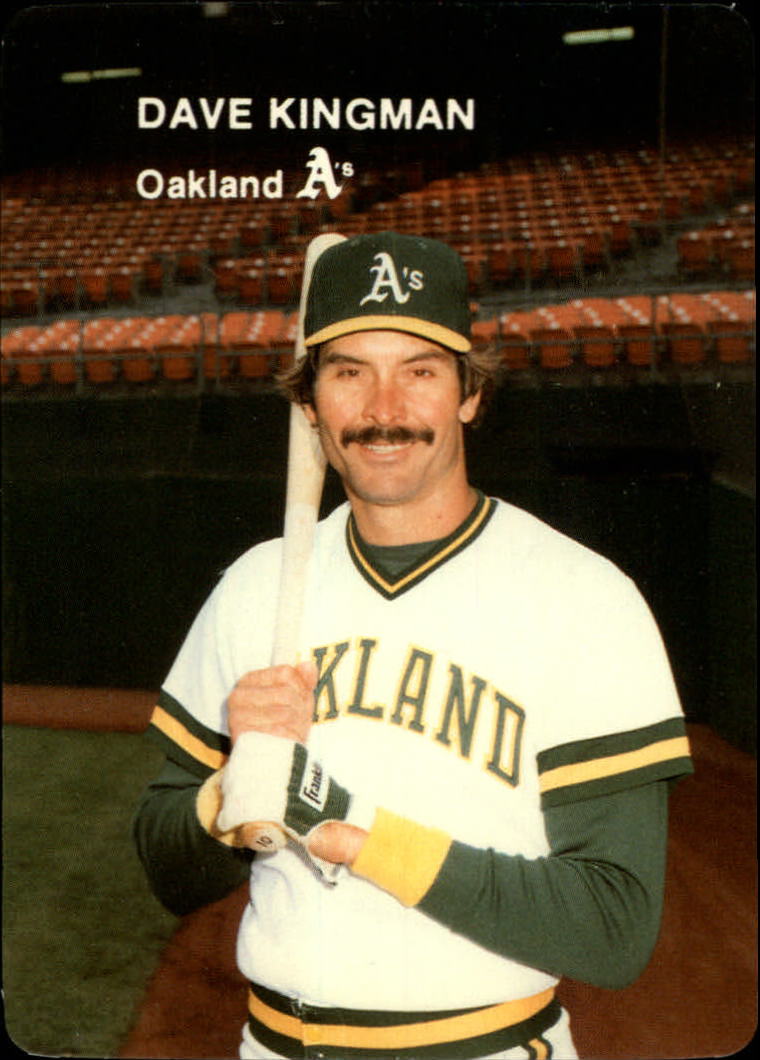 1985 A's Mother's #2 Dave Kingman - NM-MT