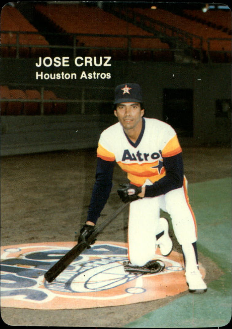 1985 Astros Mother's #4 Jose Cruz - NM-MT