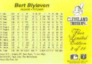 1985 Fleer Limited Edition #2 Bert Blyleven back image