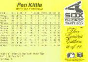 1985 Fleer Limited Edition #16 Ron Kittle back image