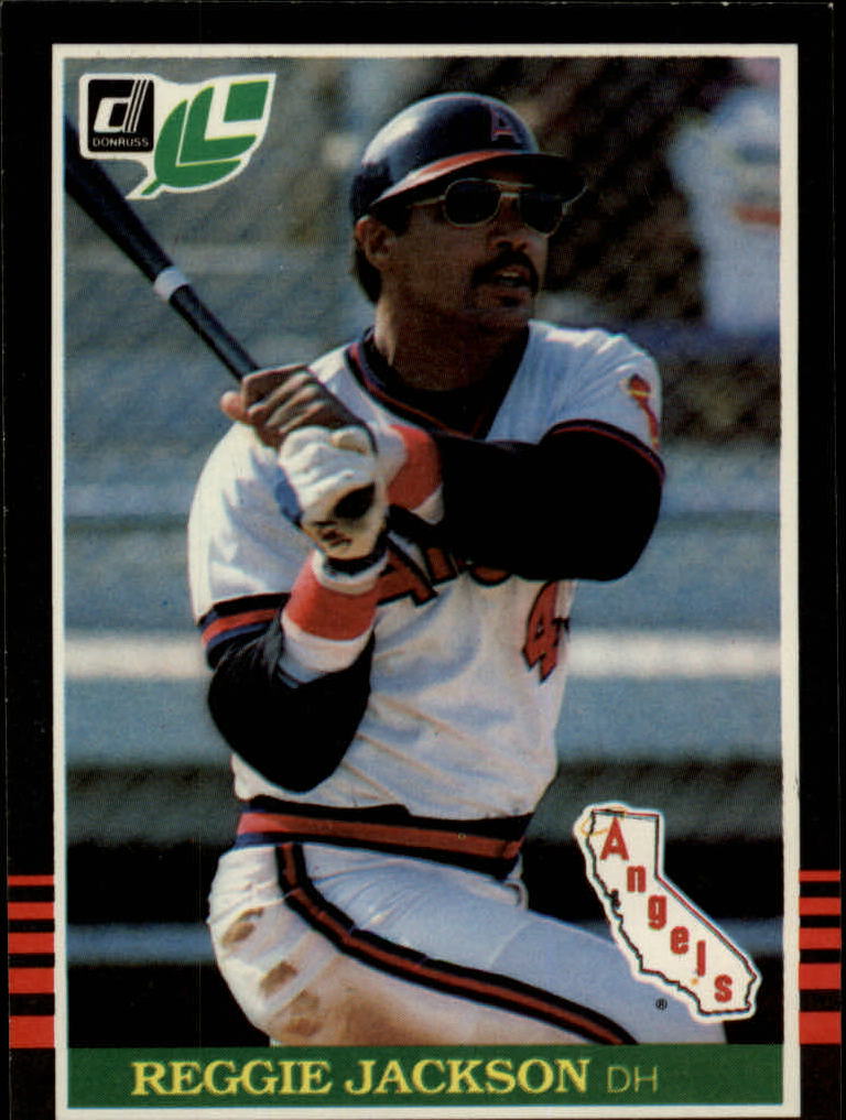 1985 Leaf/Donruss #170 Reggie Jackson