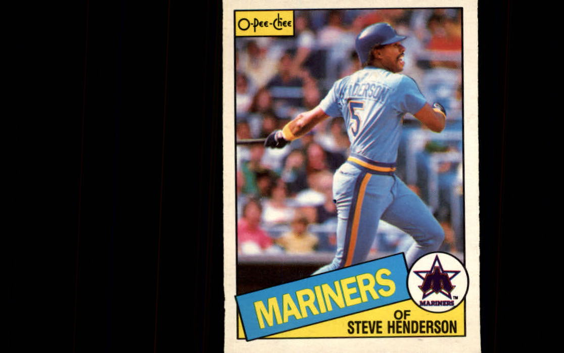 1985 O-Pee-Chee #38 Steve Henderson