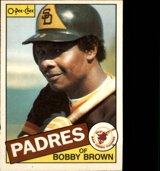 1985 O-Pee-Chee #92 Bobby Brown