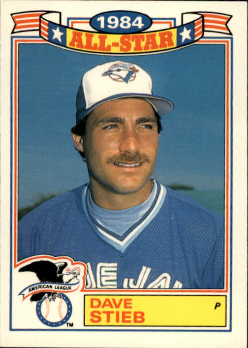 1982 Fleer Dave Stieb Baseball Card #622 Bluejays