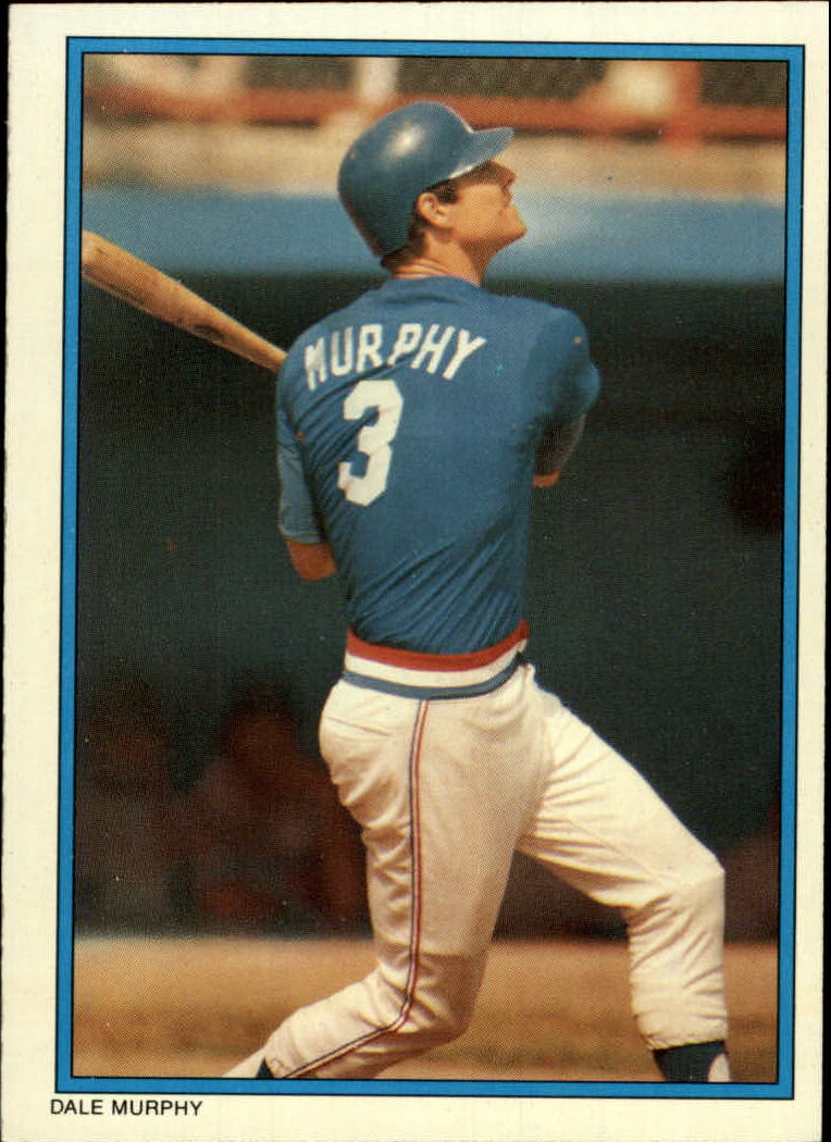 1985 Topps Glossy Send-Ins #1 Dale Murphy