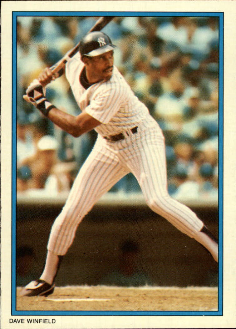 1985 Topps Glossy Send-Ins #14 Dave Winfield