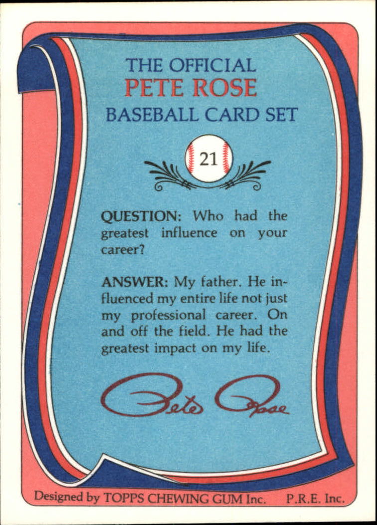 A2629- 1985 Topps Rose Baseball Karte #S 1-120 -du Pick- 15 + Gratis US Schiff - Bild 27 von 206