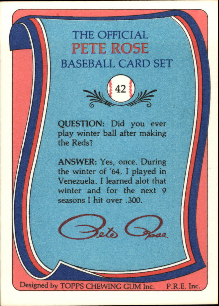 A2629- 1985 Topps Rose Baseball Karte #S 1-120 -du Pick- 15 + Gratis US Schiff - Bild 59 von 206