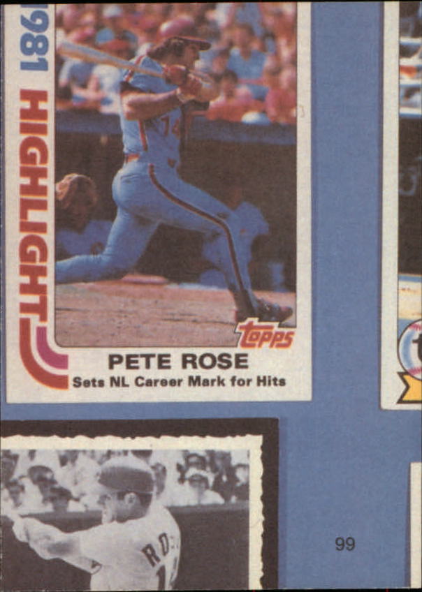 A2629- 1985 Topps Rose Baseball Karte #S 1-120 -du Pick- 15 + Gratis US Schiff - Bild 165 von 206