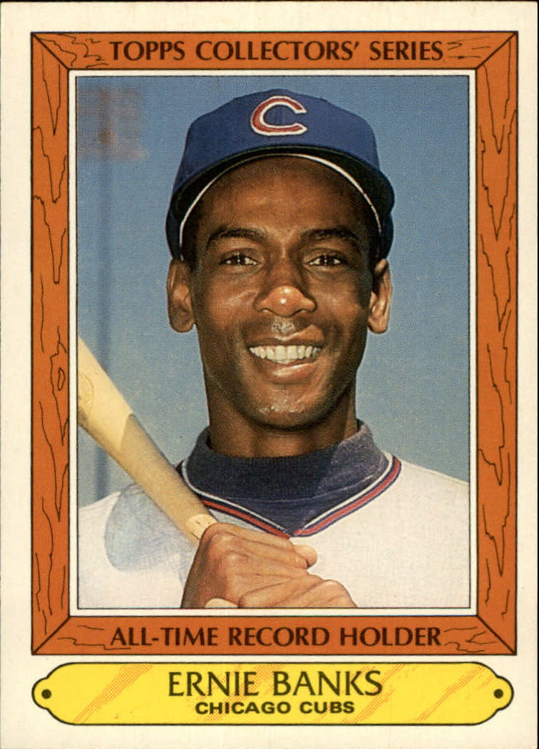 1985 Woolworth's Topps #3 Ernie Banks