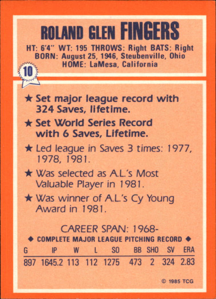 A8968- 1985 Woolworth Topps Baseball Karten 1-44 -du Pick- 15 + Gratis US Schiff - Bild 17 von 72