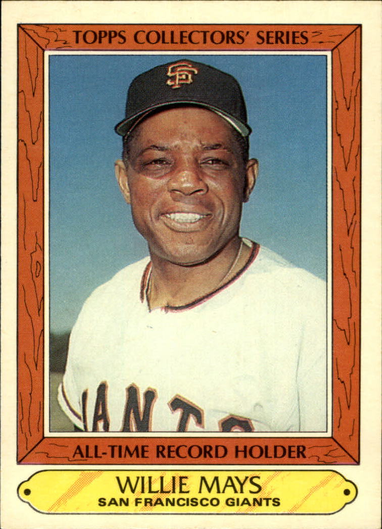 1985 Woolworth's Topps #26 Willie Mays