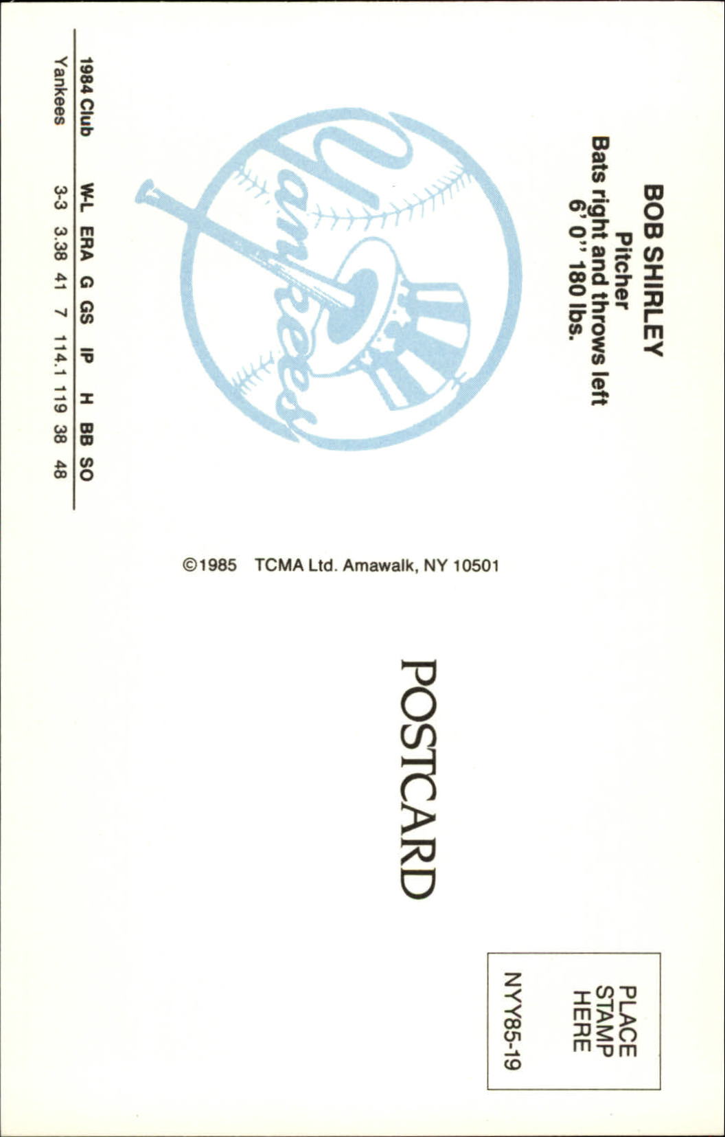 B6080- 1985 Yankees TCMA Cartoline BB Card #s 1-40 -Scegli tu- 15+ SPEDIZIONE GRATUITA US - Foto 29 di 57
