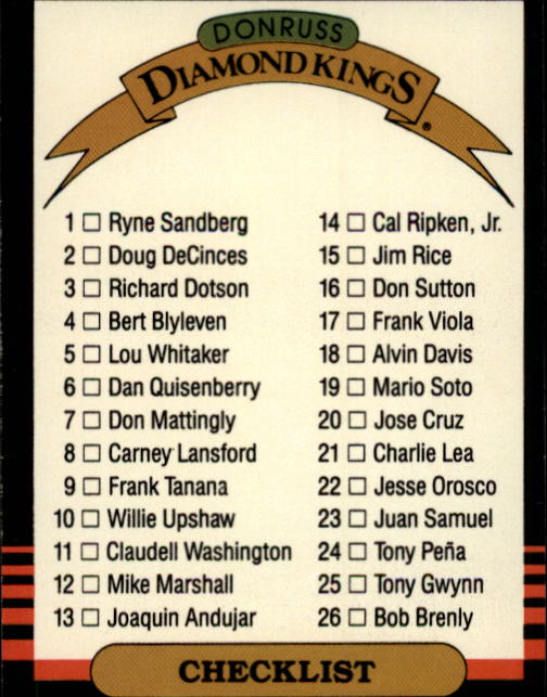 B2635- 1985 Donruss Baseball Cards 599-660 +Inserts -You Pick- 15+ FREE US SHIP - Picture 206 of 233
