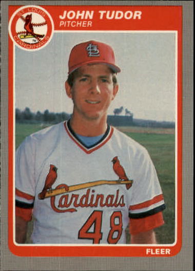 1985 Fleer Update #123 John Tudor