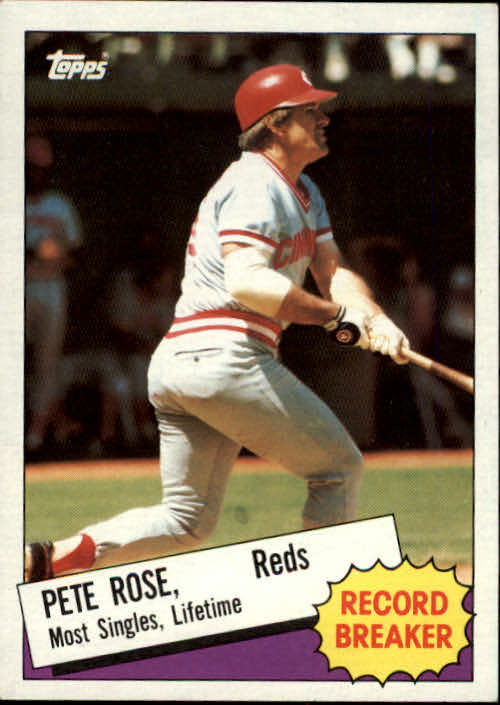 1985 Topps #6 Pete Rose RB